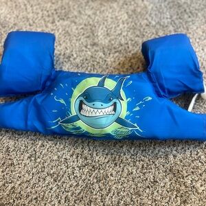 Blue Shark Swim Vest for Kids